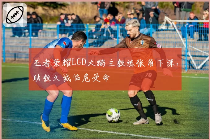 王者荣耀LGD大鹅主教练张角下课，助教久诚临危受命