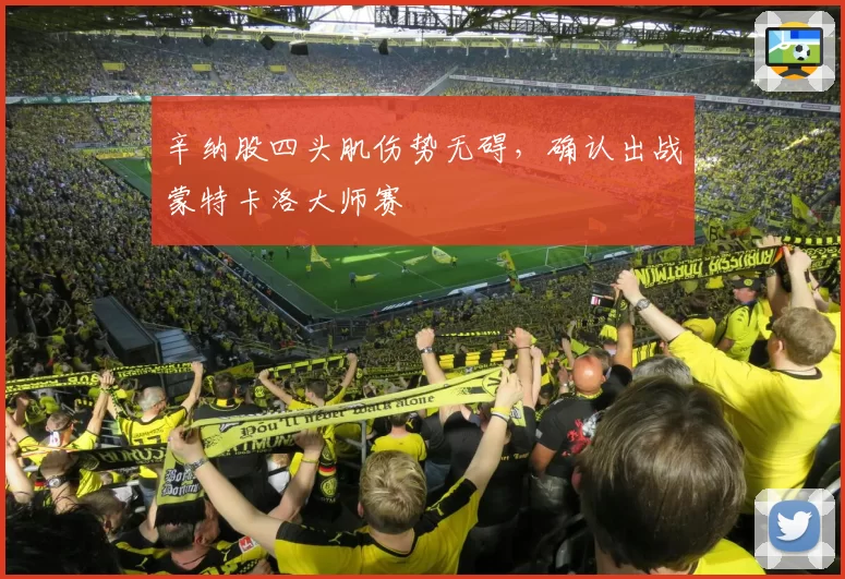 辛纳股四头肌伤势无碍，确认出战蒙特卡洛大师赛